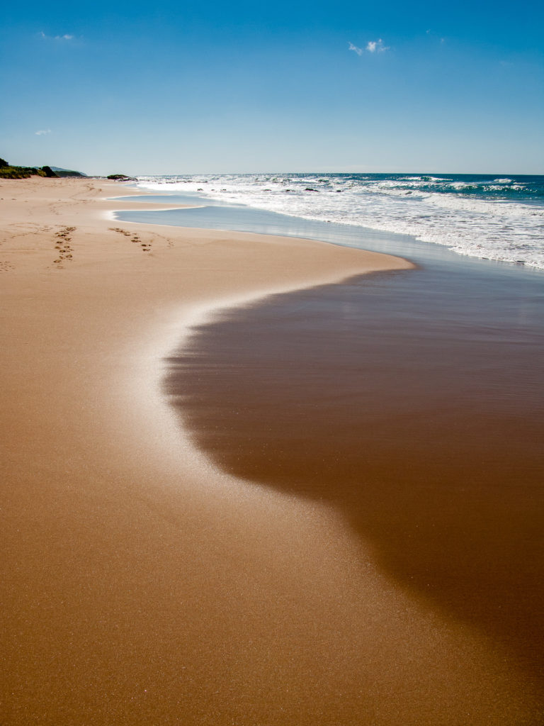 Beach along the Great Ocean Road in Australia